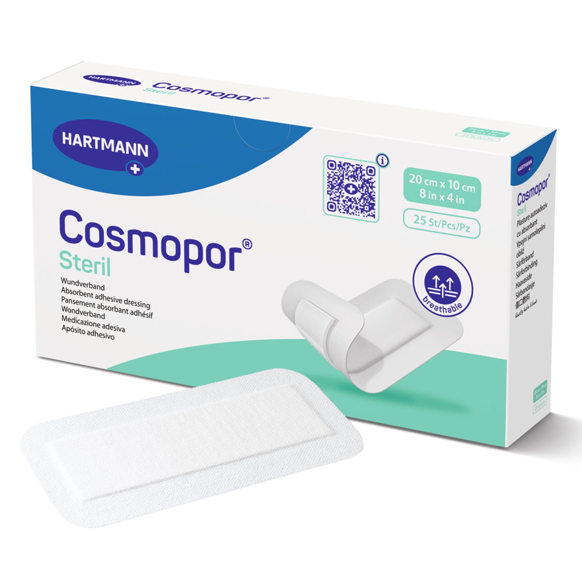 Cosmopor Adhesive Dressing, 4 x 8 Inch MK 908032