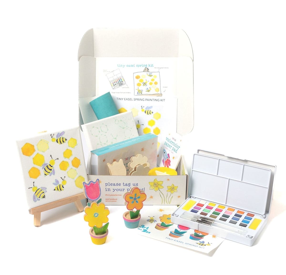 Tiny Easel Garden Art Box