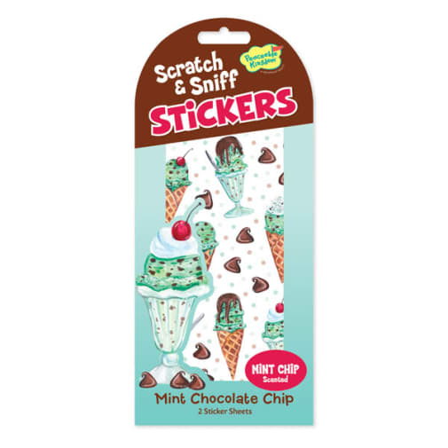 Mint Chocolate Chip Scratch & Sniff Stickers