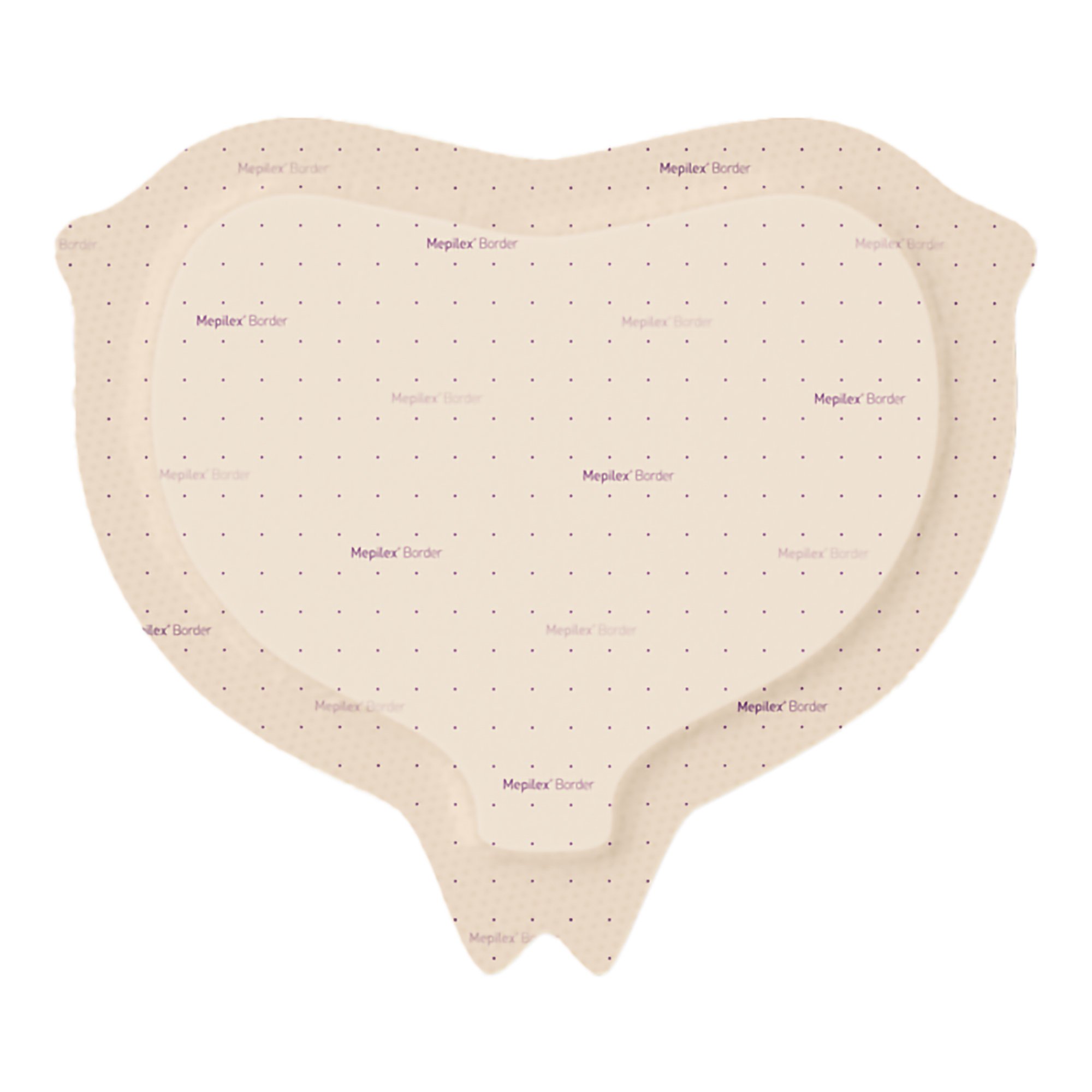 Mepilex Border Sacrum Foam Dressing, 22 x 25 Centimeter MK 1075621