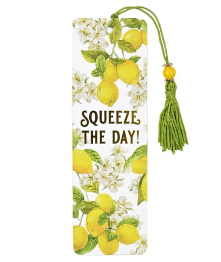Amalfi Lemons Beaded Bookmark