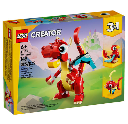 LEGO Creator 3-in-1 Red Dragon (31145)