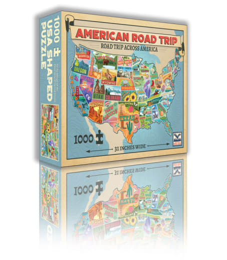 USA American Road Trip Jigsaw Puzzle 1000 Pieces