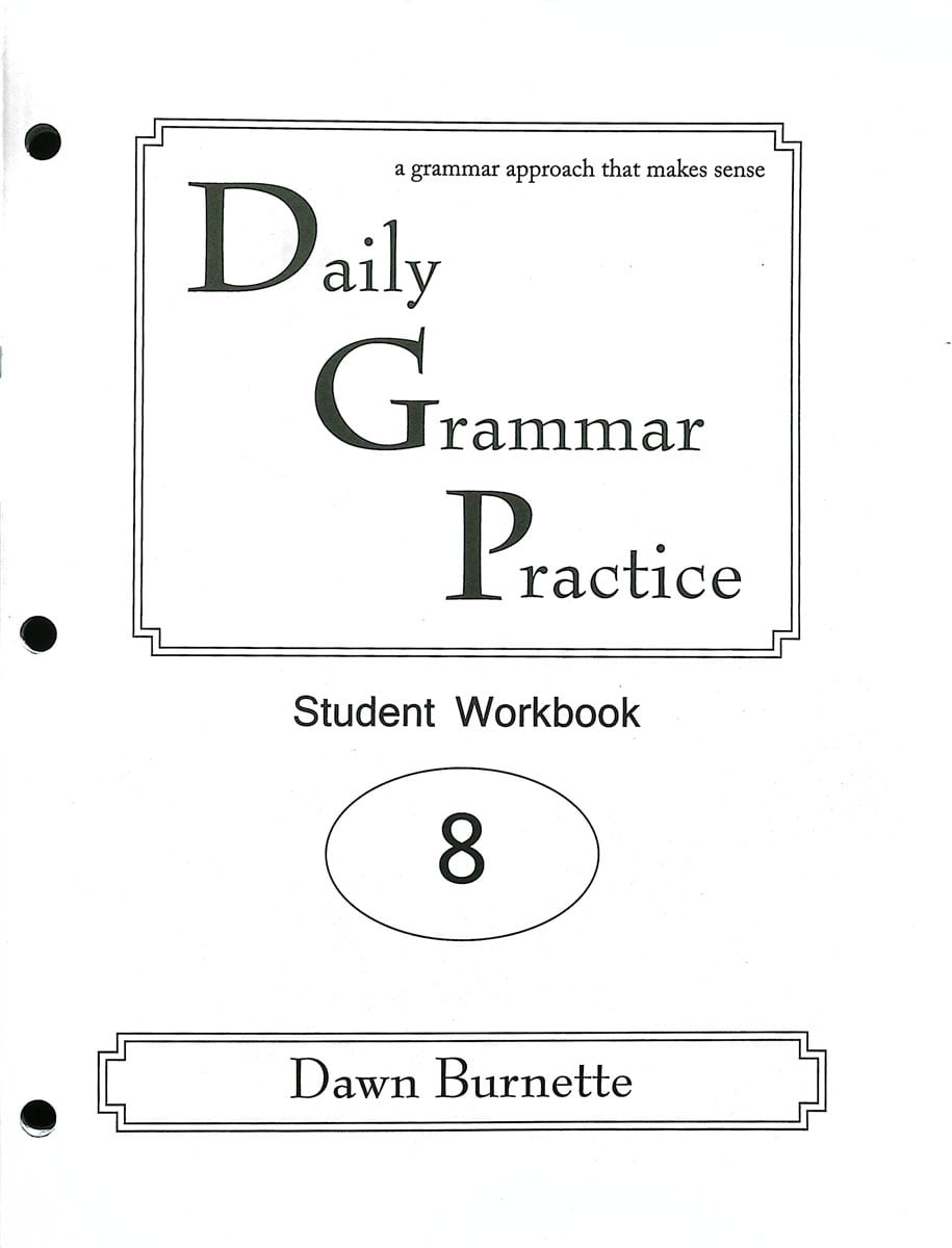 Daily Grammar Practice Student Workbook Grade 8
