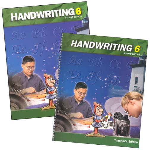 BJU Press Handwriting 6 Home School Kit 2nd Edition