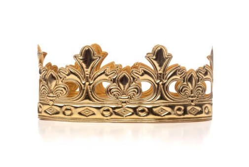 Little Adventures Gold Prince Soft Crown Dress Up Accessory