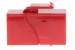 Cat5e RJ45 Inline Coupler Type Keystone Jack, Red