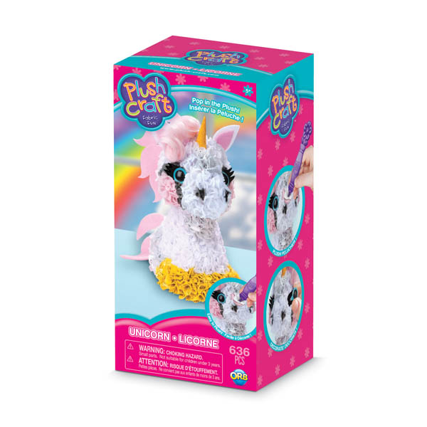 The Orb Factory Plush Craft Kitty 3D Kit