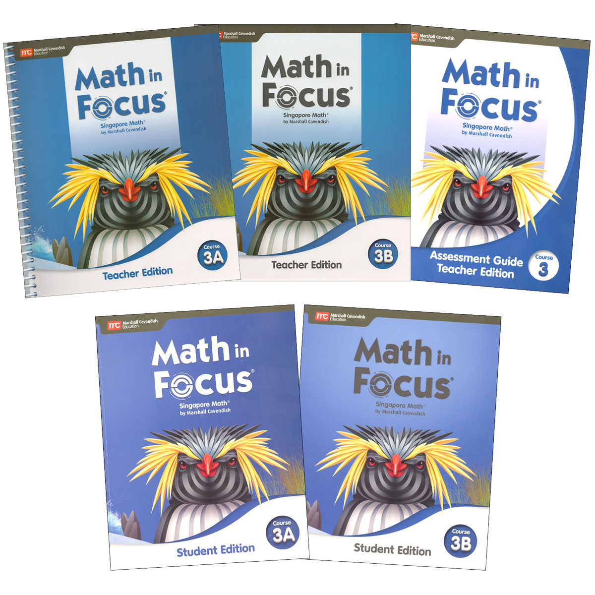 Math in Focus Homeschool Kit, Course 3 (Grade 8; 2020 Edition)