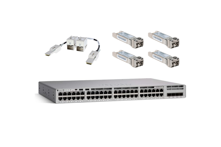 Cisco Catalyst 9200 Series Deployment Kit, 48 Port, 9200L-48T-4X-E-DP10G, Refurbished