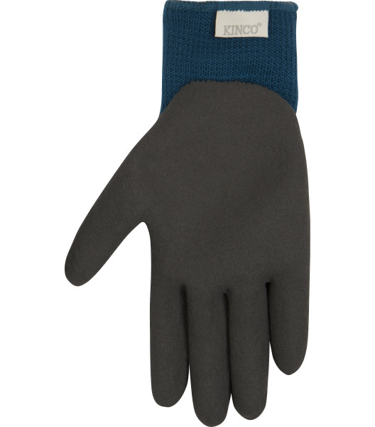 Women&rsquo;s Warm Grip&reg; Thermal Knit Shell & Sandy Foam Nitrile Palm, Blue, large