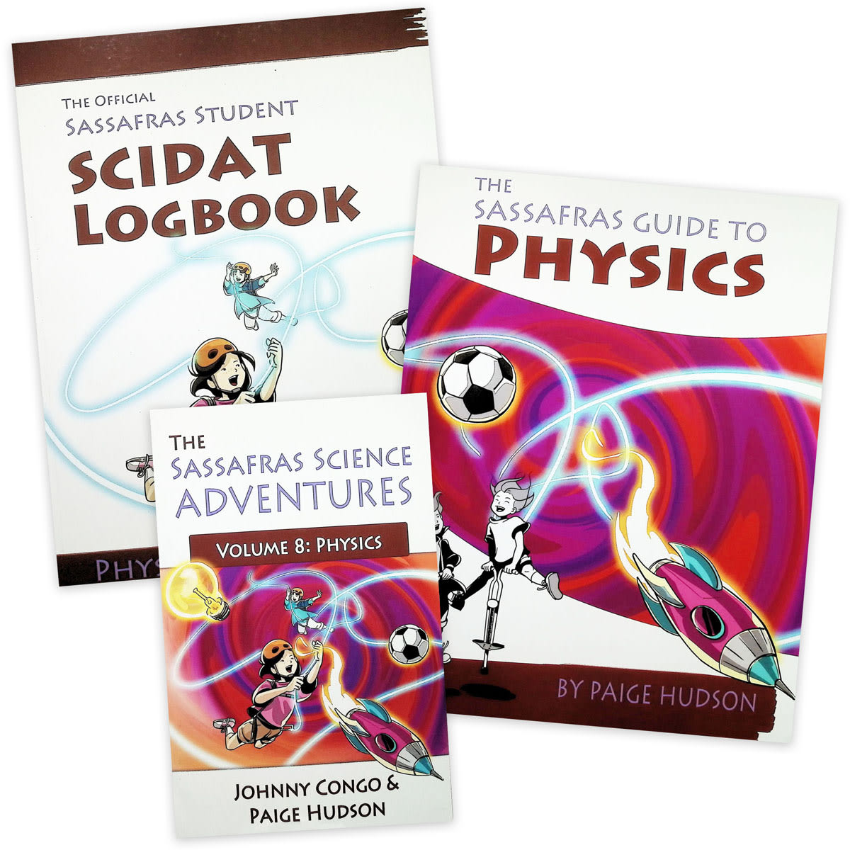 Sassafras Science Volume 8 Physics Complete Set