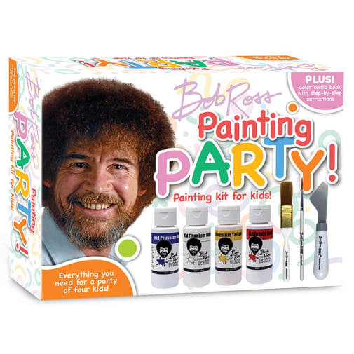Bob Ross for Kids Painting Party Kit
