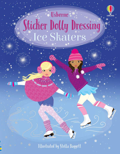 Sticker Dolly Dressing - Ice Skaters