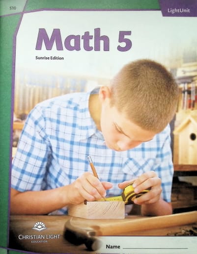 Mathematics LightUnit 510 Sunrise Edition