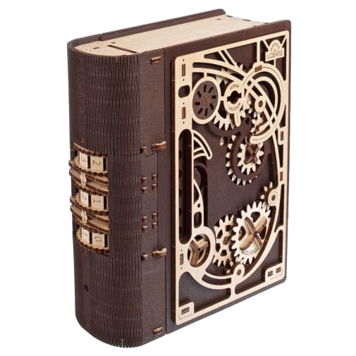 Ugears 3D Wooden Mechanical Model Book of Secrets