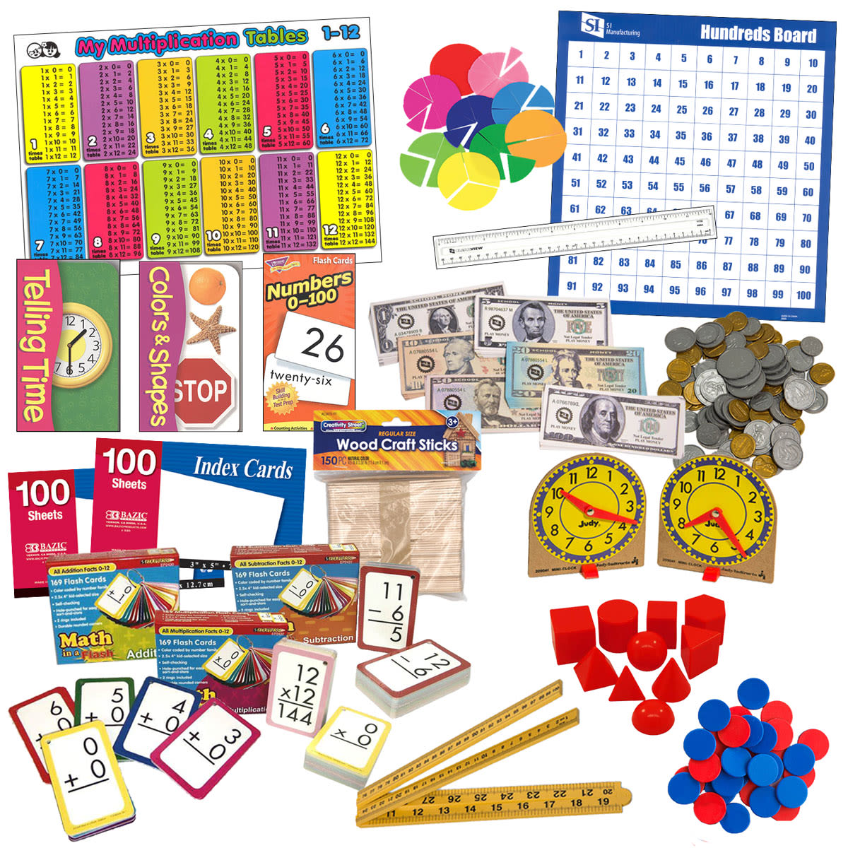 Horizons Grade 2 Manipulative Kit
