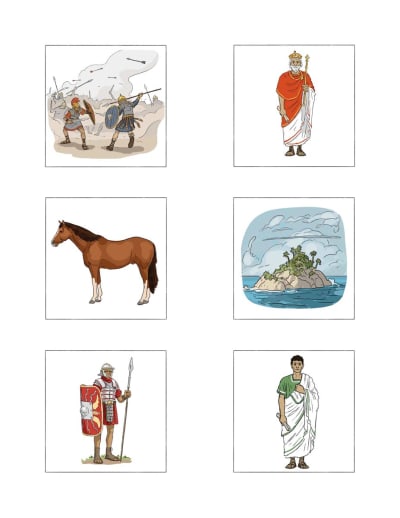 Storybook Latin Year 4 Roman History Flashcards