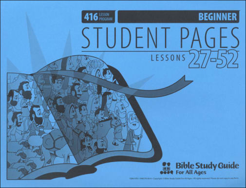 Beginner Student Pages for Lessons 027-52