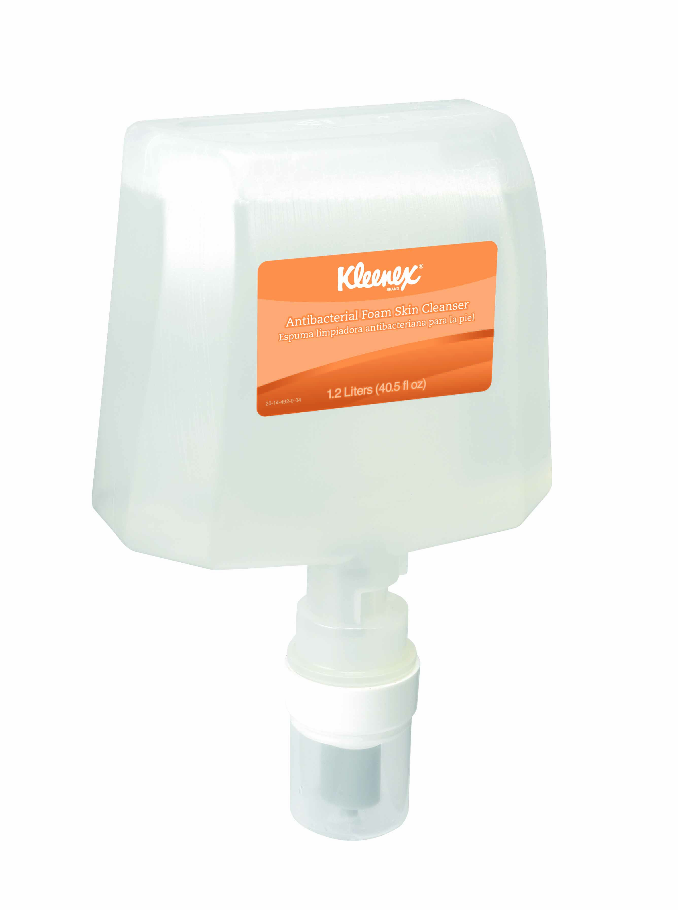 Kleenex Antimicrobial Soap 1200 mL Dispenser Refill Bottle MK 724942