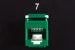 Cat6 RJ45 110 Type Keystone Jack, Green