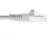Cat6 Shielded Ethernet Patch Cable, Half-moon Boot, 10 ft, Gray