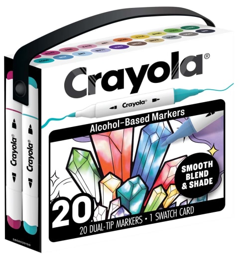 Crayola Creative Enthusiast Alcohol Markers (20 count)