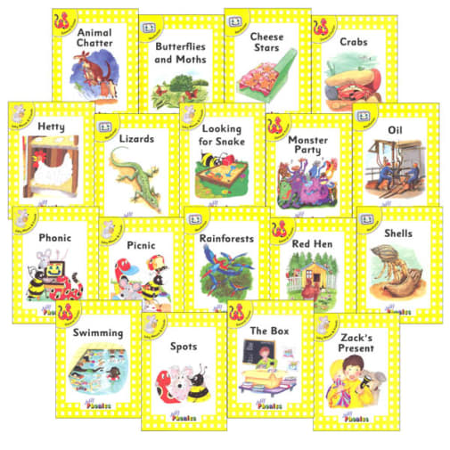 Jolly Phonics Decodable Readers Level 2 Complete Set (18 Titles)