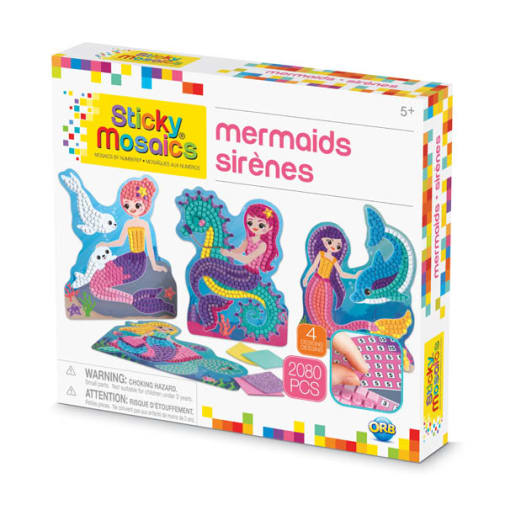 Sticky Mosaics Mermaids