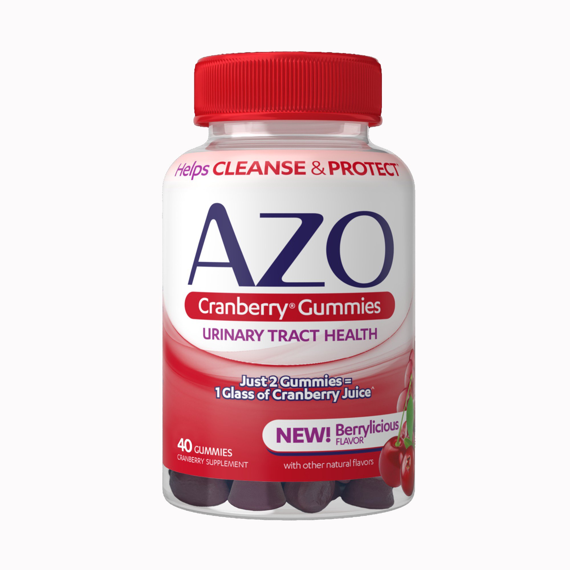 AZO Cranberry, 40 Convenient Gummies in a Bottle MK 1268932