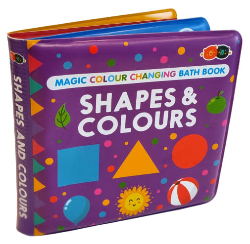 Magic Colour Changing Bath Book - Shapes & Colors