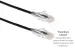 CAT-6A Slim Ethernet Patch Cable, 10ft, Black