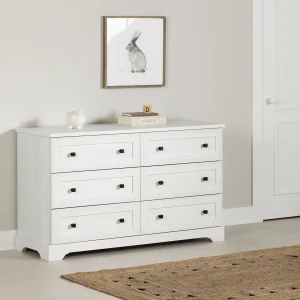 Commode double 6 tiroirs