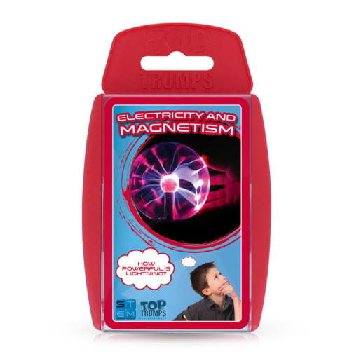 Top Trumps Card Game STEM - Electricity and Magnetism