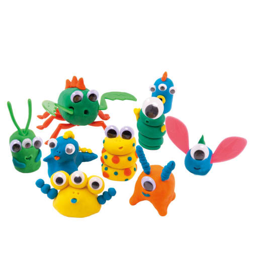 Monsters Trio Kit (Tutti Frutti Scented Modeling Dough)