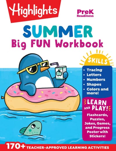 Summer Big Fun Workbook Preschool Readiness