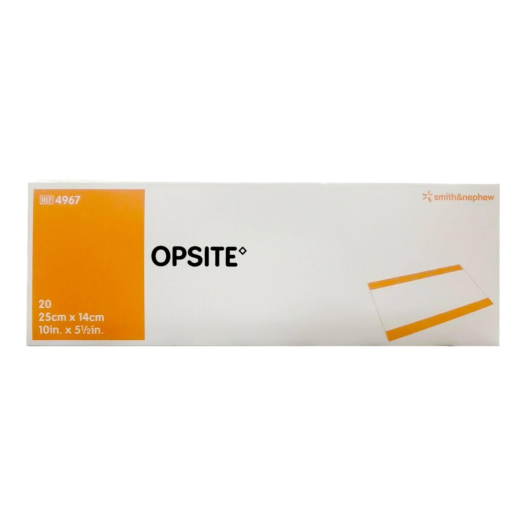 OpSite Transparent Film Dressing, 5 x 10 Inch MK 151422