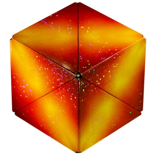 Shashibo Magnetic Puzzle Cube - Solar (Holographic Series)
