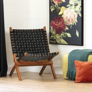 Balka - Woven Leather Lounge Chair Balka - Woven Leather Lounge Chair