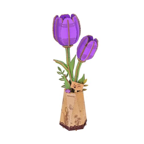 Bloom Craft Flower Kit - Purple Tulip