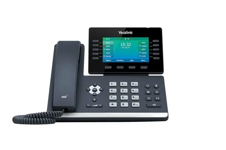 Yealink SIP-T54W Prime Business IP Phone w/Bluetooth &amp; Wifi, 4.3-Inch Color Display, New, Original