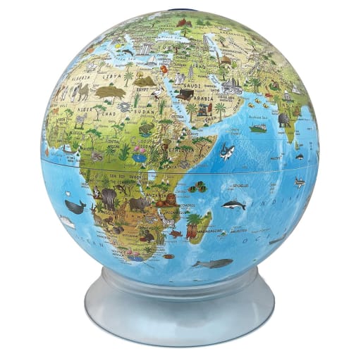 12" Day/Night Kids Globe with Augmented Reality - Illuminated