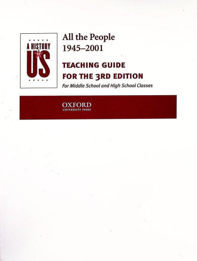 All the People Teaching Guide (History of US Volume 10 3rd Edition Revised)