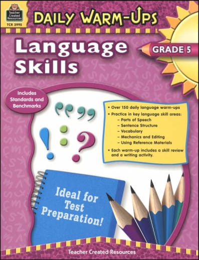 Daily Warm-Ups Language Skills Grade 5
