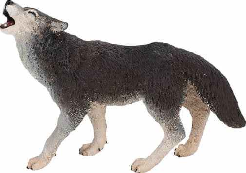 Gray Wolf Figurine