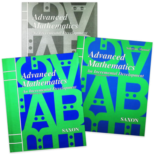 Saxon Advanced Math 2nd Edition Homeschool Kit