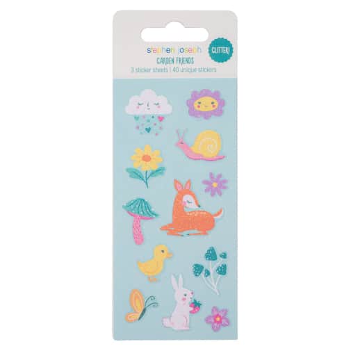 Garden Friends Stickers (3 Pack)