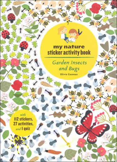 My Nature Sticker Activity Book: Garden Insects and Bugs