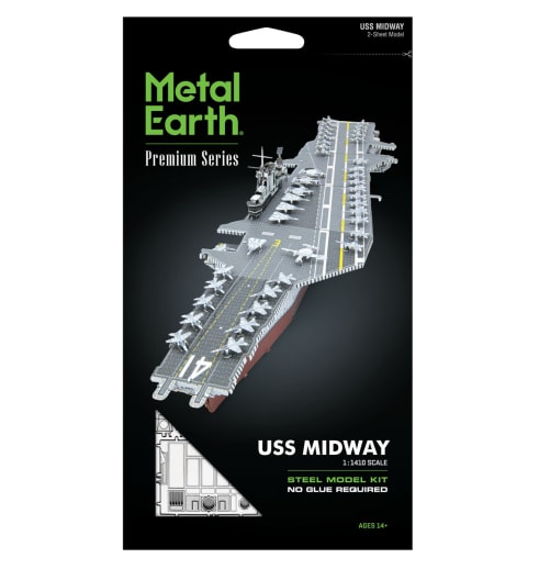USS Midway (Metal Earth 3D Laser Cut Model)