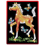 Rainbow, Sequin Art Red - Sequin Art Craft Kits